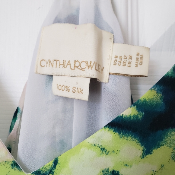 100% silk Cynthia Rowley dress - Picture 3 of 3